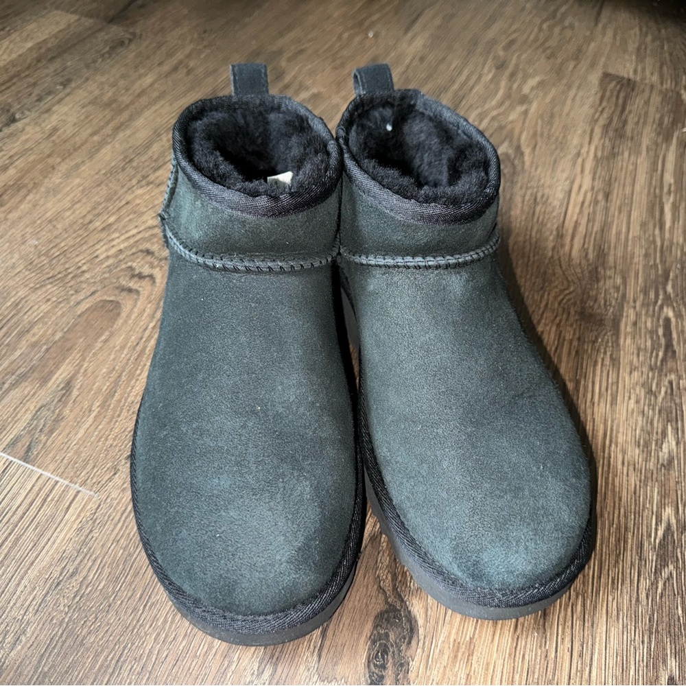 Black Uggs. Ultra Mini